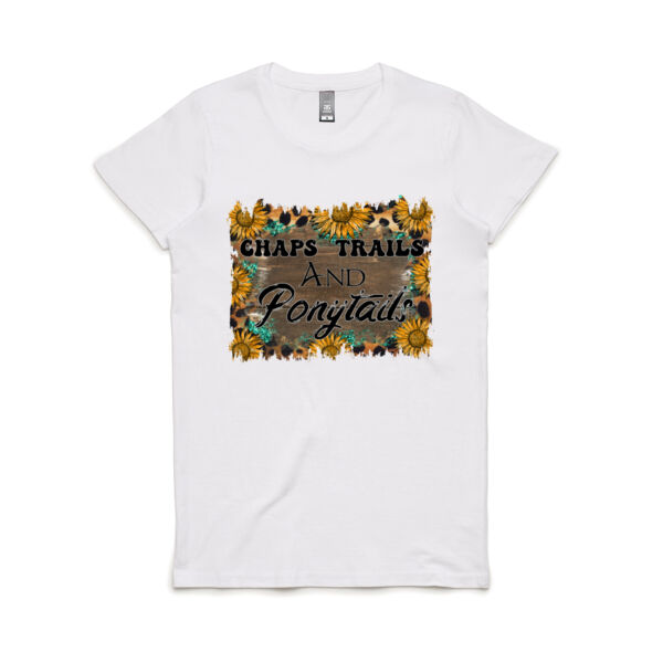 Chaps Trails & Ponytails T-shirt Thumbnail
