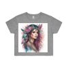 AS Colour CROP TEE - 4062 Thumbnail